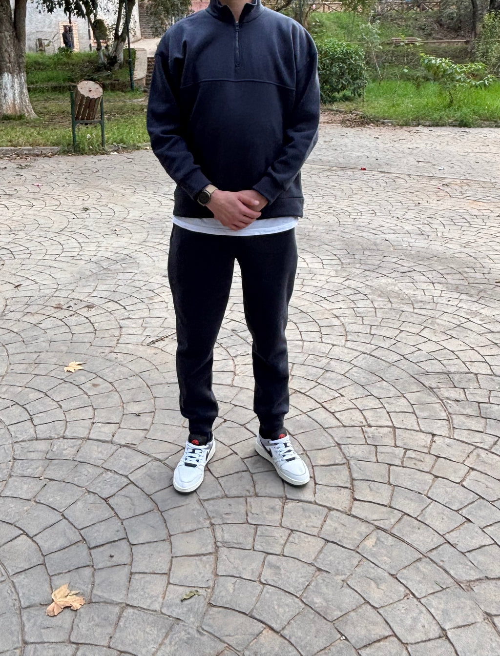 Ensemble Half zipper