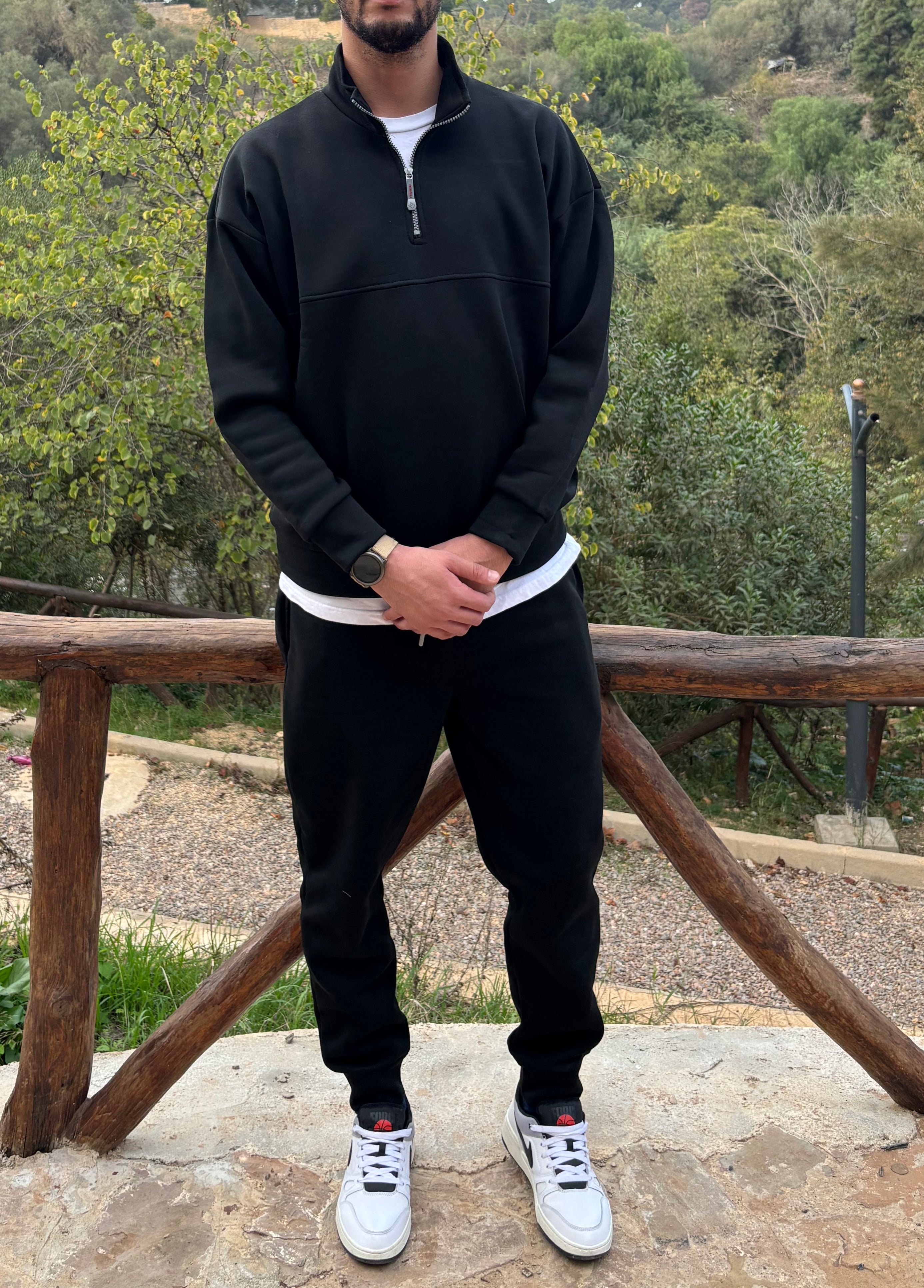 Ensemble Half zipper