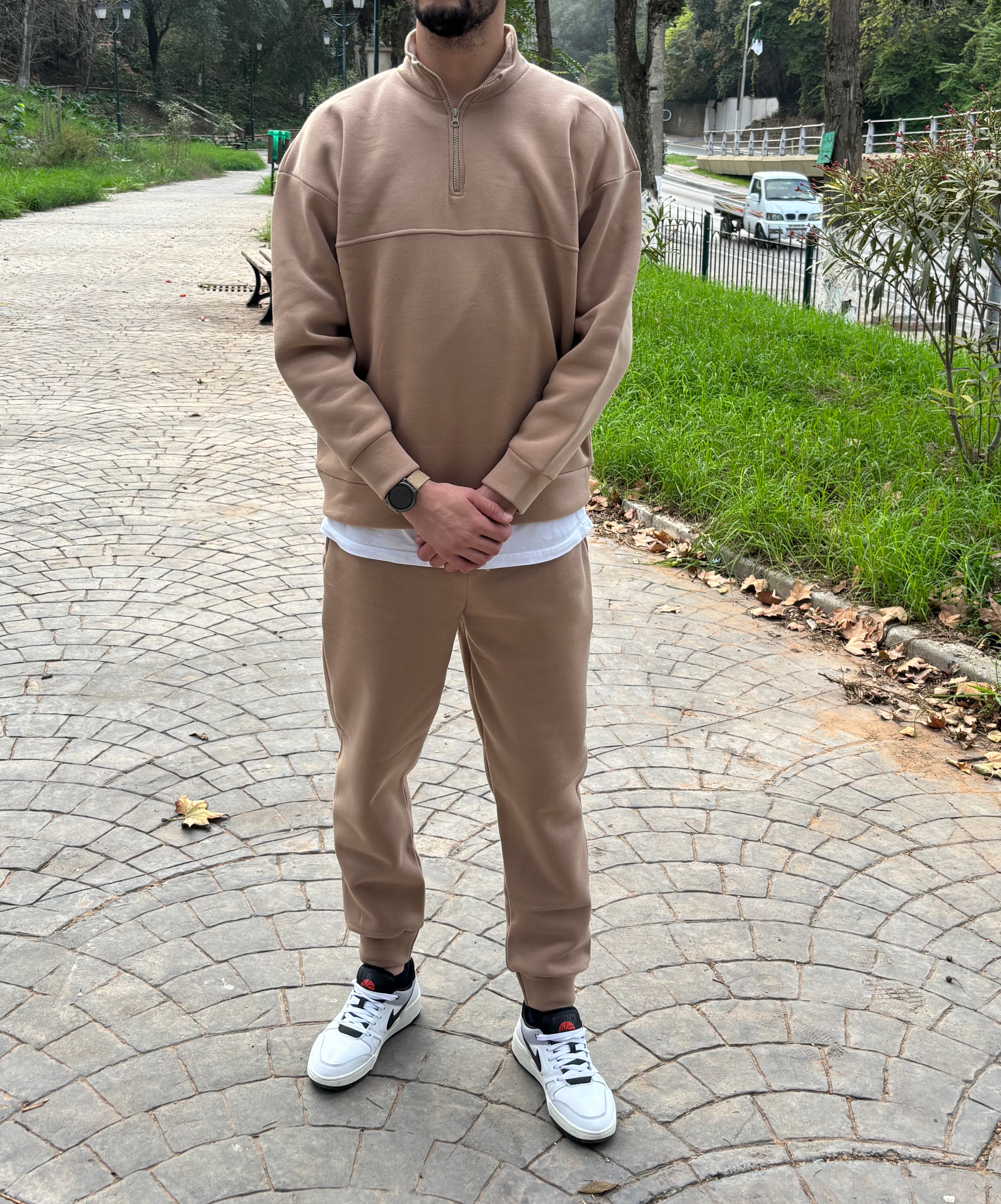 Ensemble Half zipper